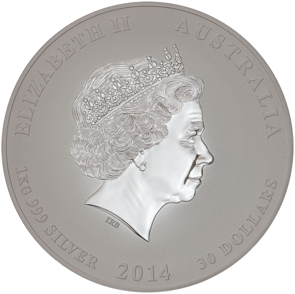 1 Kilo Australian Perth Mint Silver Horse (2014) | Texas Precious