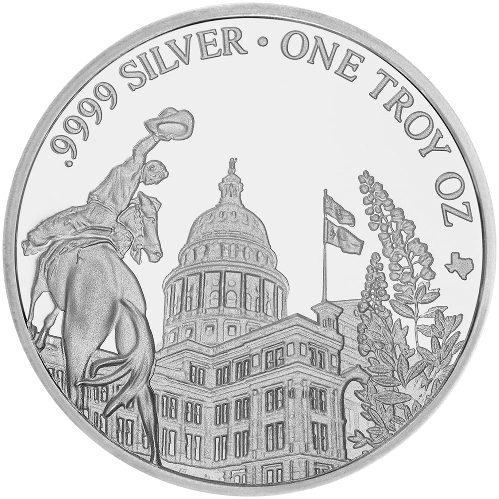 Buy 2018 Texas Silver Round