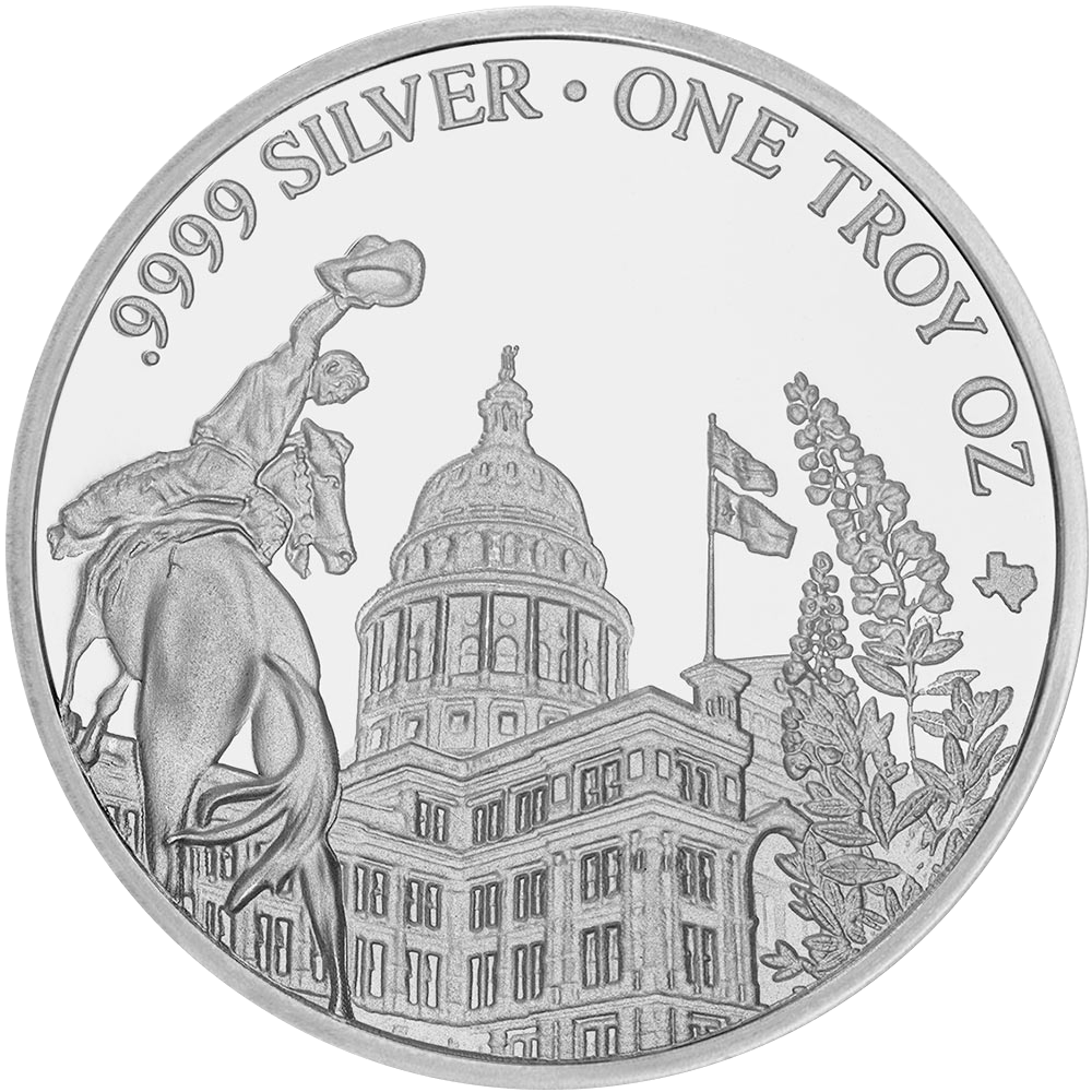 Buy 2019 Texas Silver Round