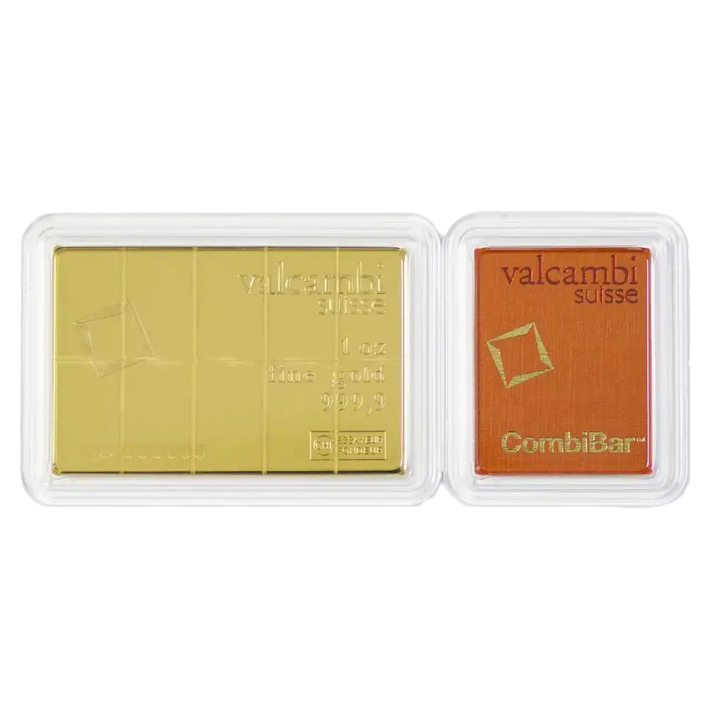 1 oz Valcambi Suisse CombiBar