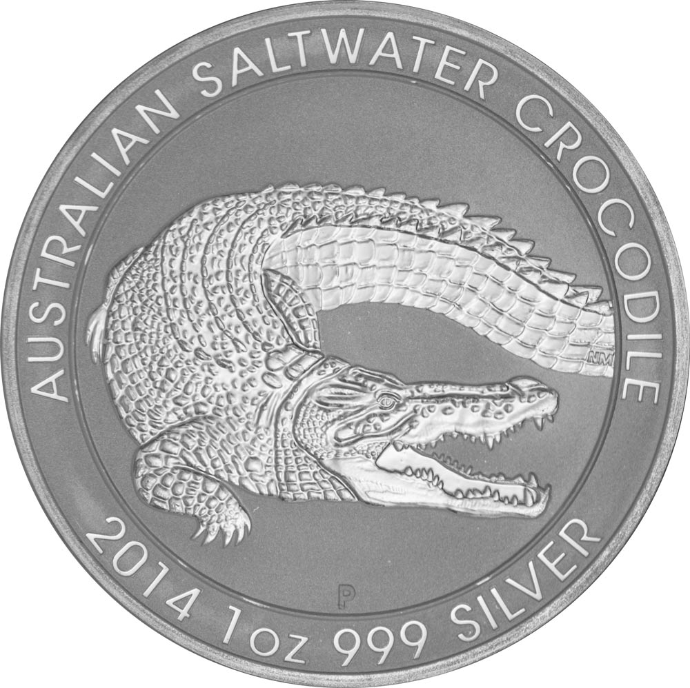 Buy 2014 Perth Mint Silver Saltwater Crocodile