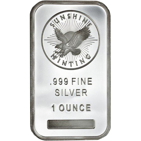Buy 1 oz Sunshine Mint Silver Bars