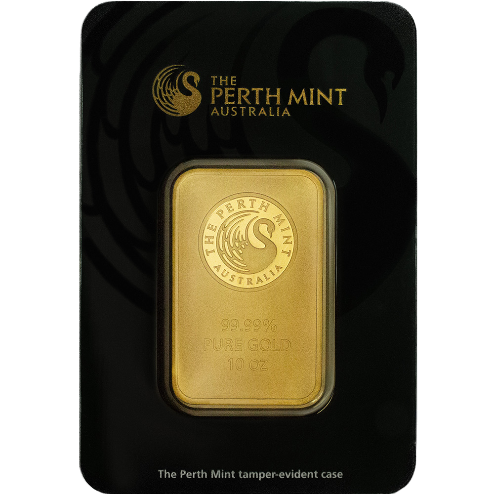 Buy 10 oz Perth Mint Gold Bars