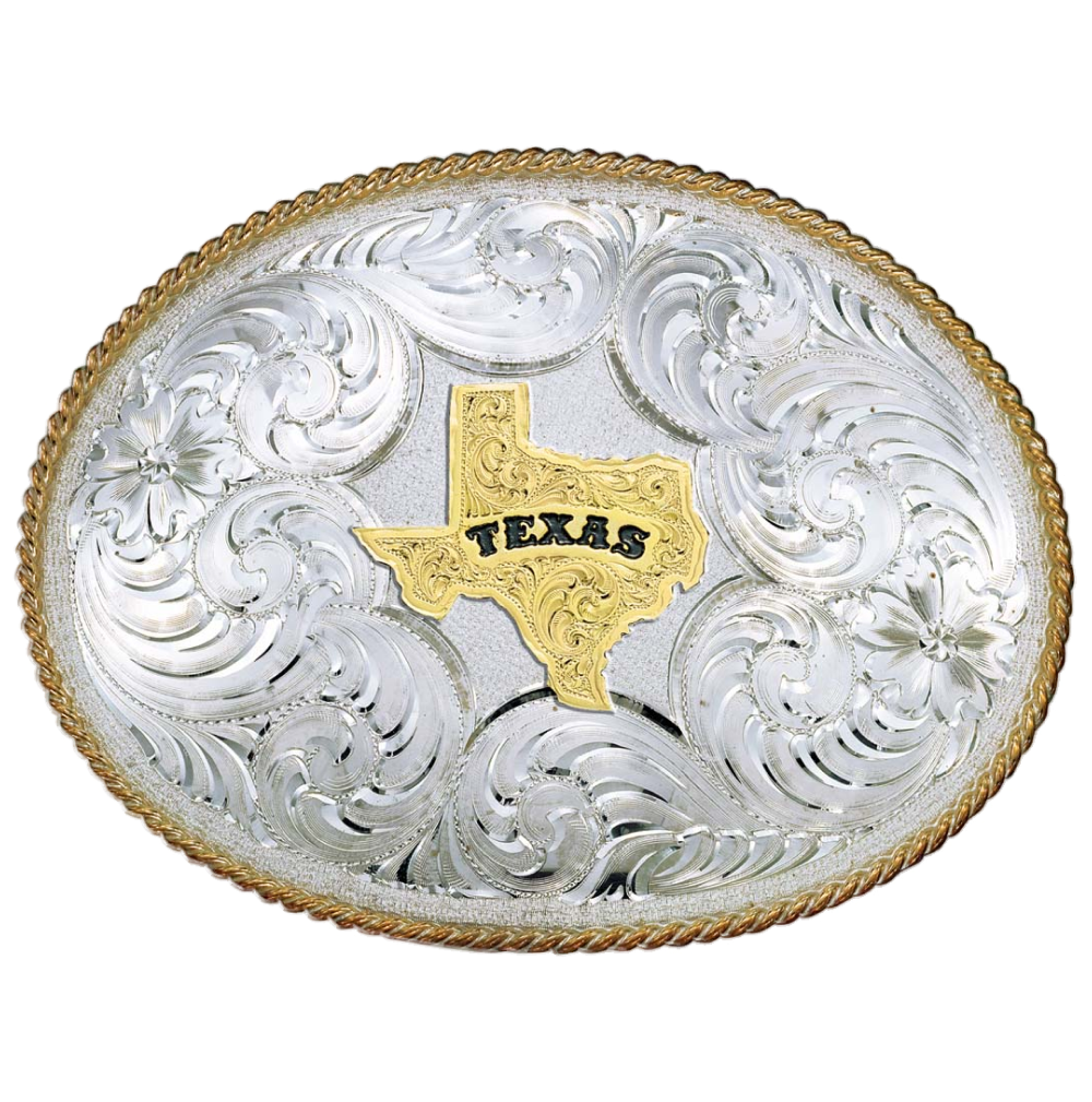 Twisted Rope Texas Buckle