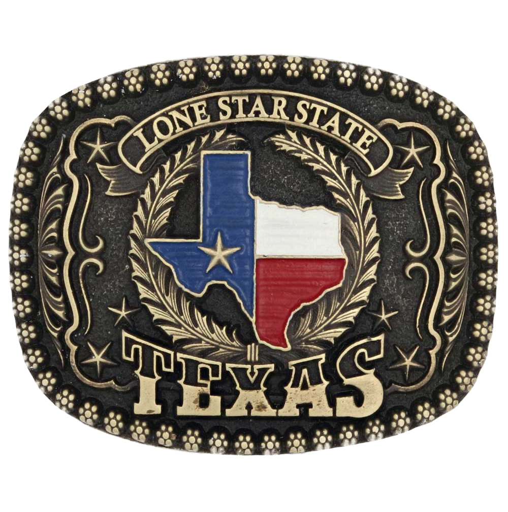 Lone Star Heritage Attitude Buckle