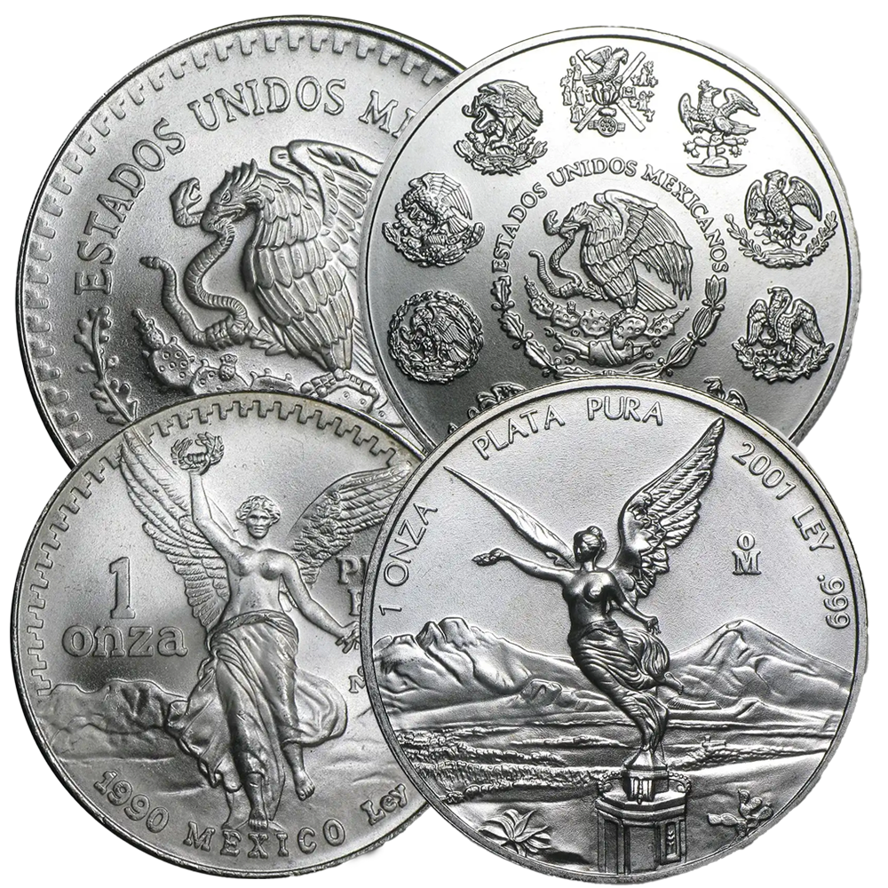 Mexican 1 oz Silver Libertad Coin (Random Year)