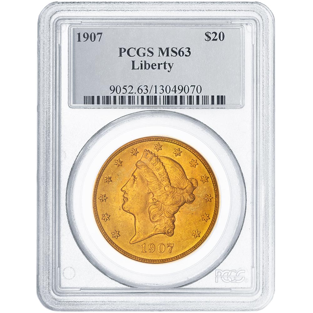 Buy $20 Liberty Gold Double Eagle - MS-63 PCGS/NGC (Dates Our Choice)