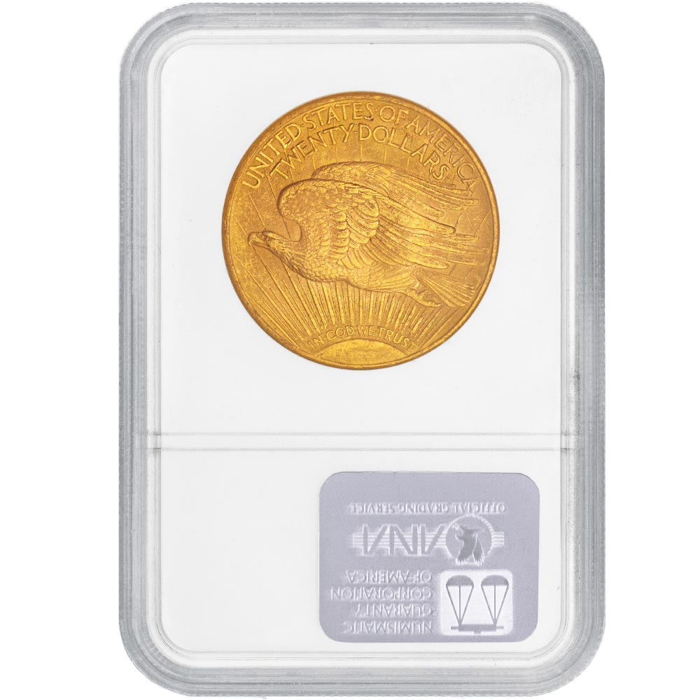 Buy $20 Saint-Gaudens Gold Double Eagle - MS-64 PCGS/NGC (Dates Our Choice)