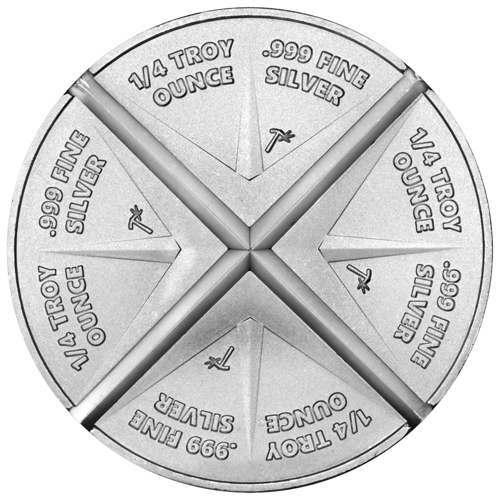 1 oz SilverTowne Divisible Silver Round