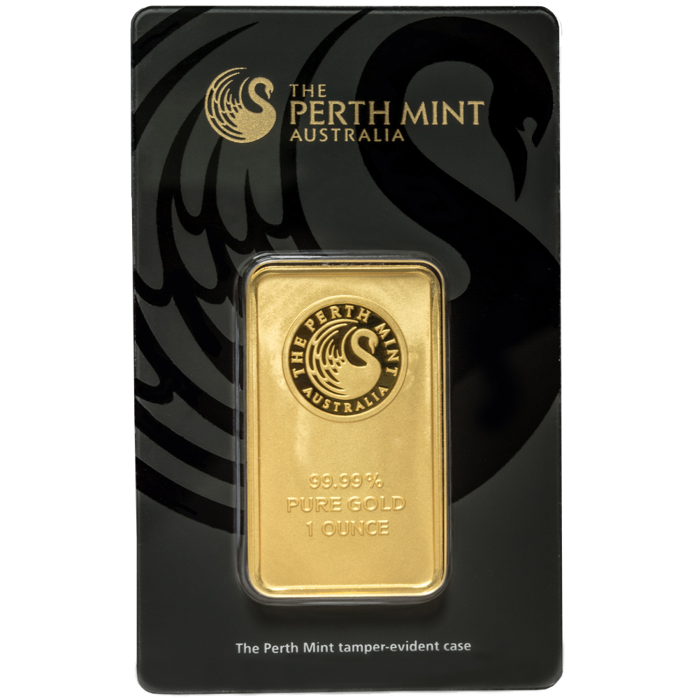 Buy 1 oz Perth Mint Gold Bars