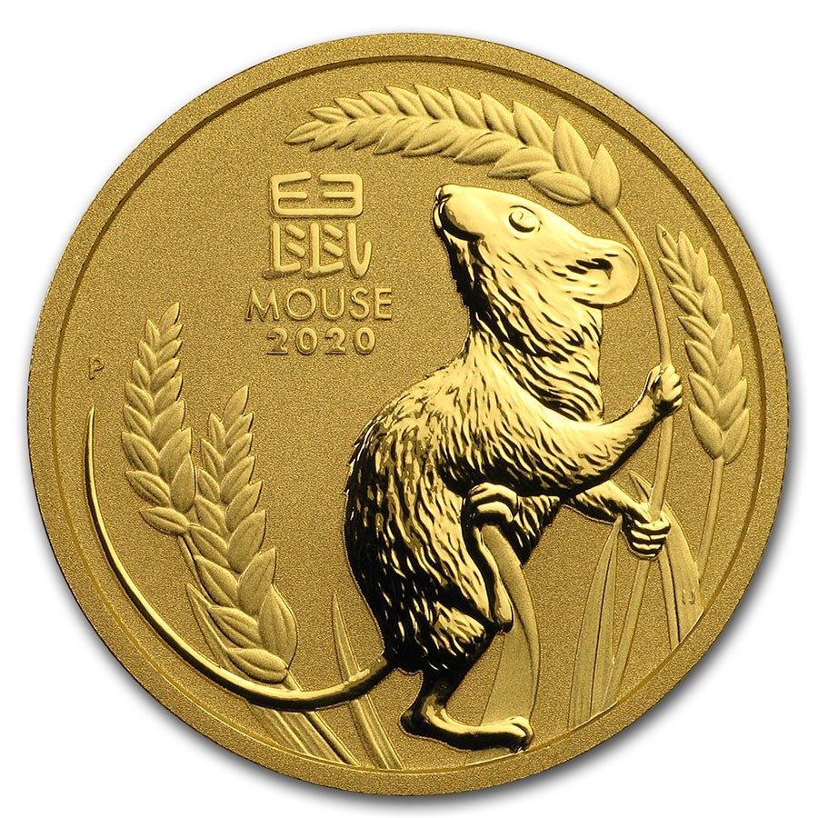 Buy 2020 Australian Gold Lunar Mouse Coins