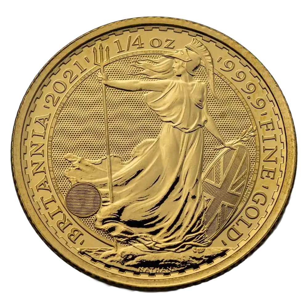 1/4 oz Royal Mint Gold Britannias (Any Year)