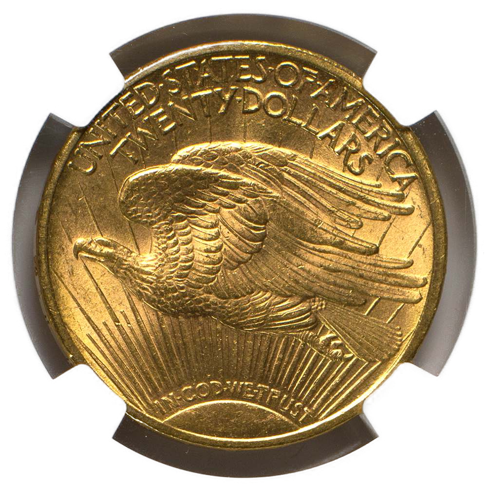 Buy $20 Saint-Gaudens Gold Double Eagle - MS-64 PCGS/NGC (Dates Our Choice)