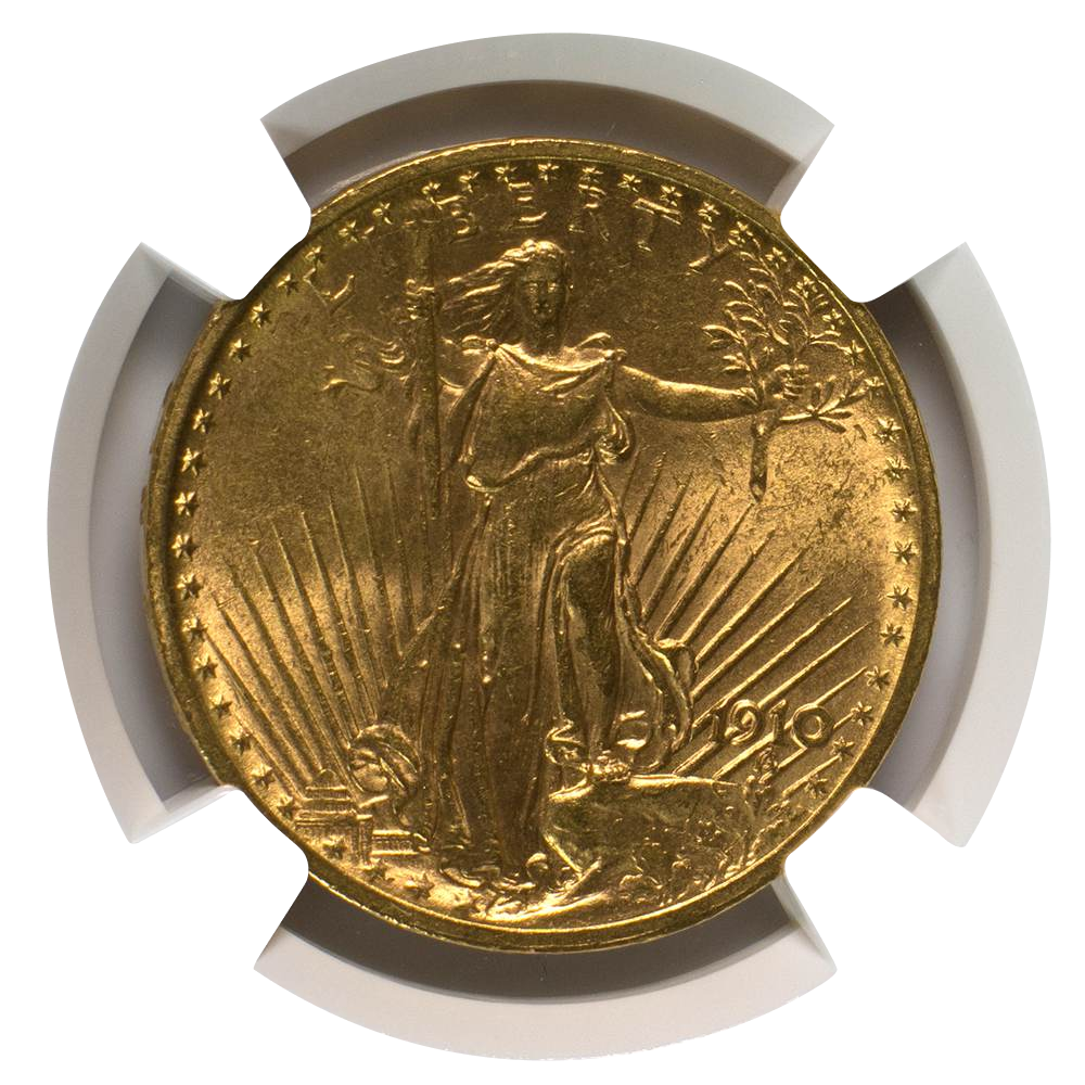 Buy $20 Saint-Gaudens Gold Double Eagle - MS-64 PCGS/NGC (Dates Our Choice)