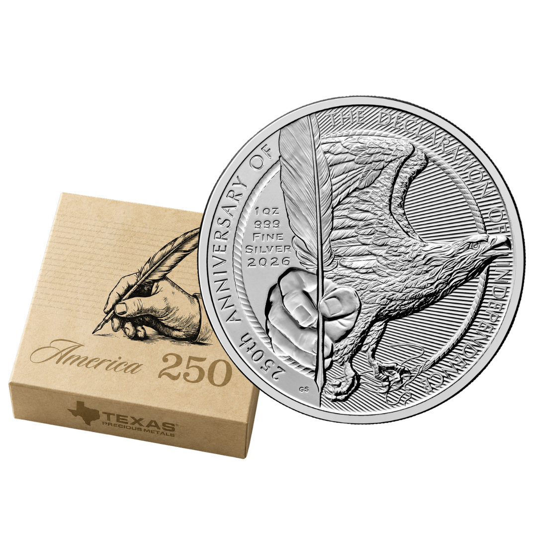 2026 1 oz Royal Mint America's 250th Anniversary Silver Coin