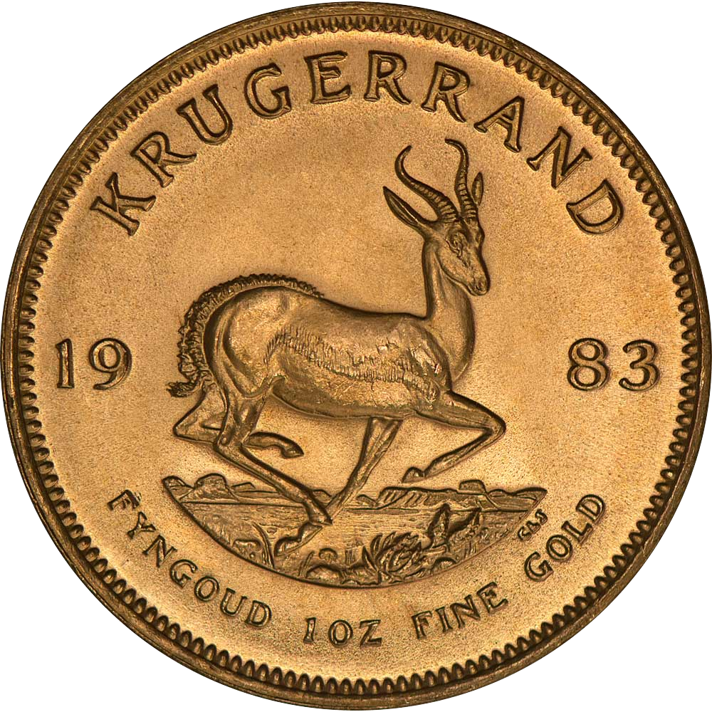 Buy South African Gold Krugerrand (Any Year)