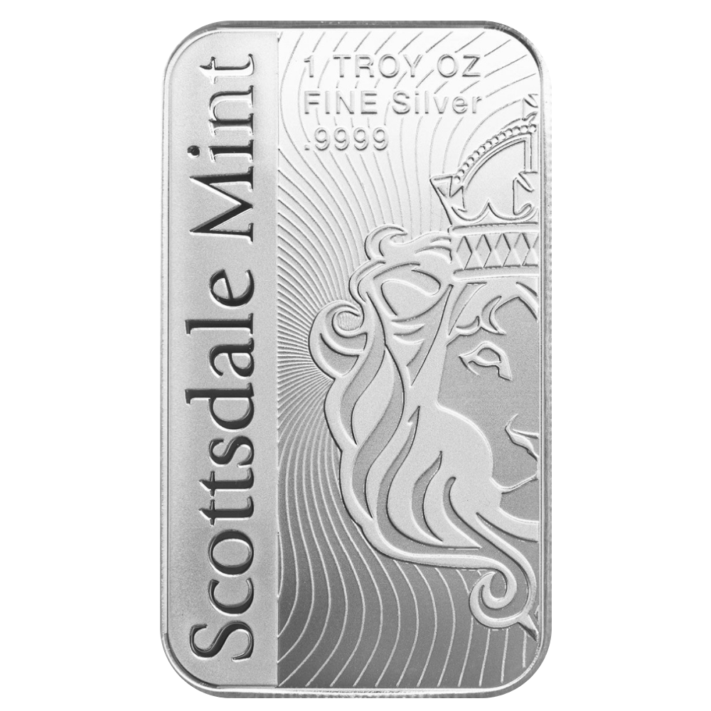 1 oz Scottsdale Vortex Silver Bar