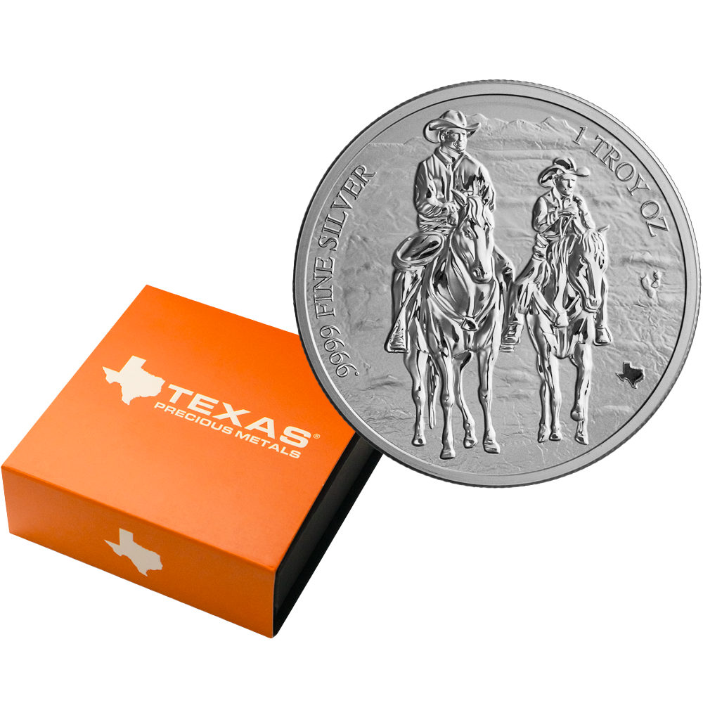 2026 Texas Silver Round (Reverse Proof) with Custom Box