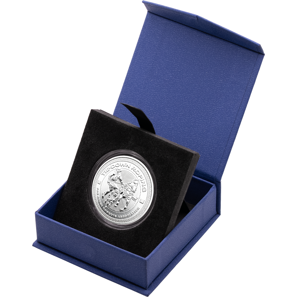 PRCA Silver Round with Custom Box | Texas Precious Metals
