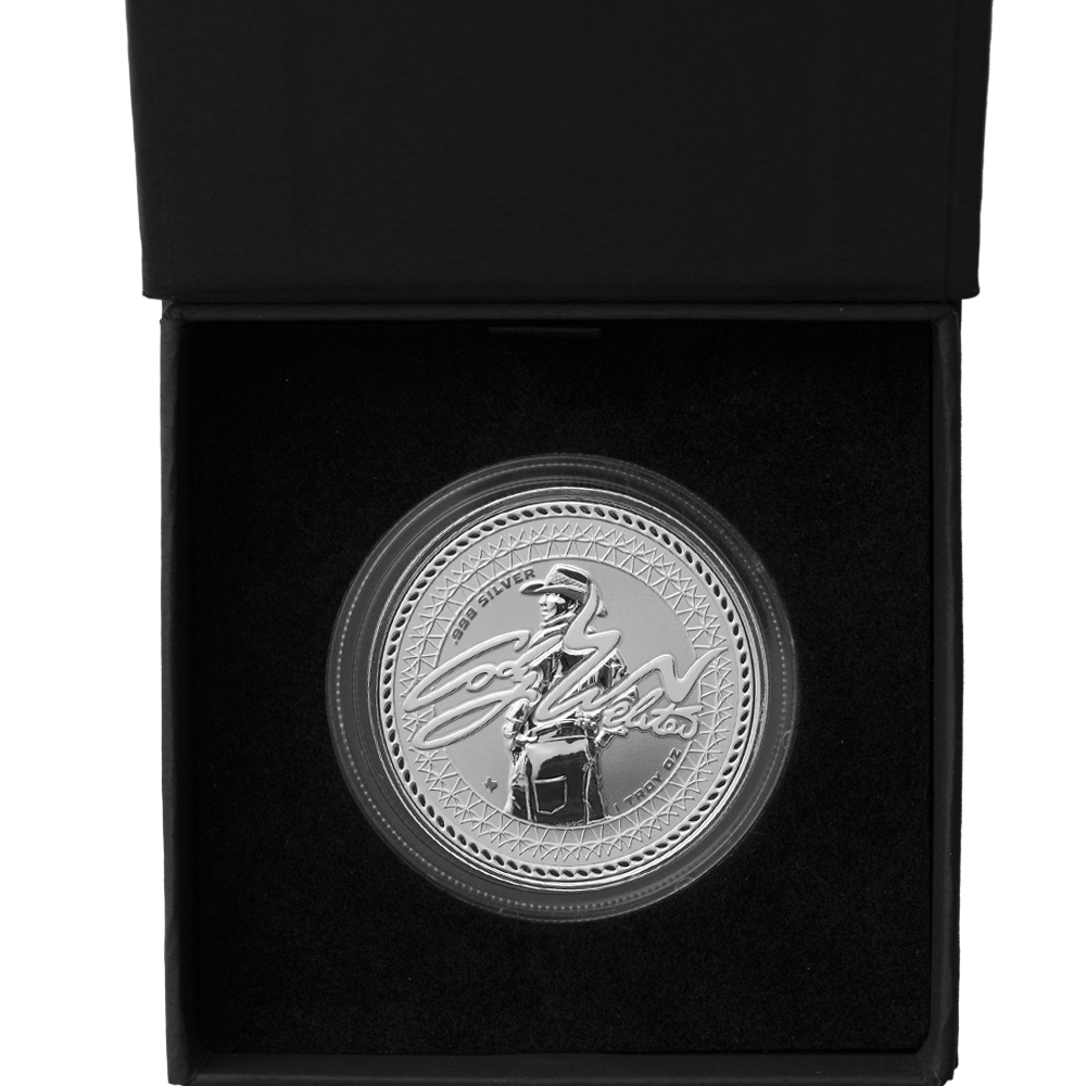 Cody Webster Silver Round: Buy 1 oz with Custom Box
