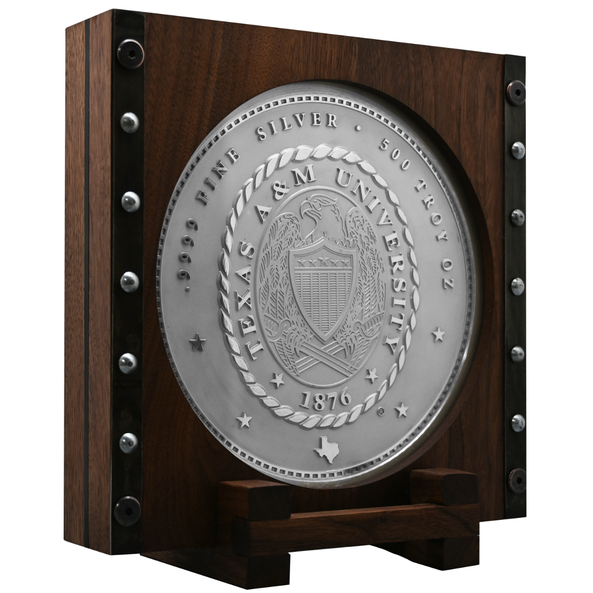 500 oz A&M Ring Crest                                
                            