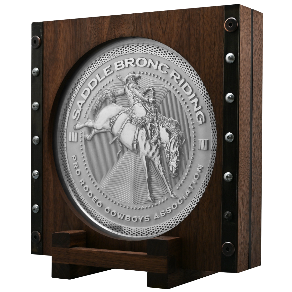500 oz PRCA Saddle Bronc Silver Round                         
                            