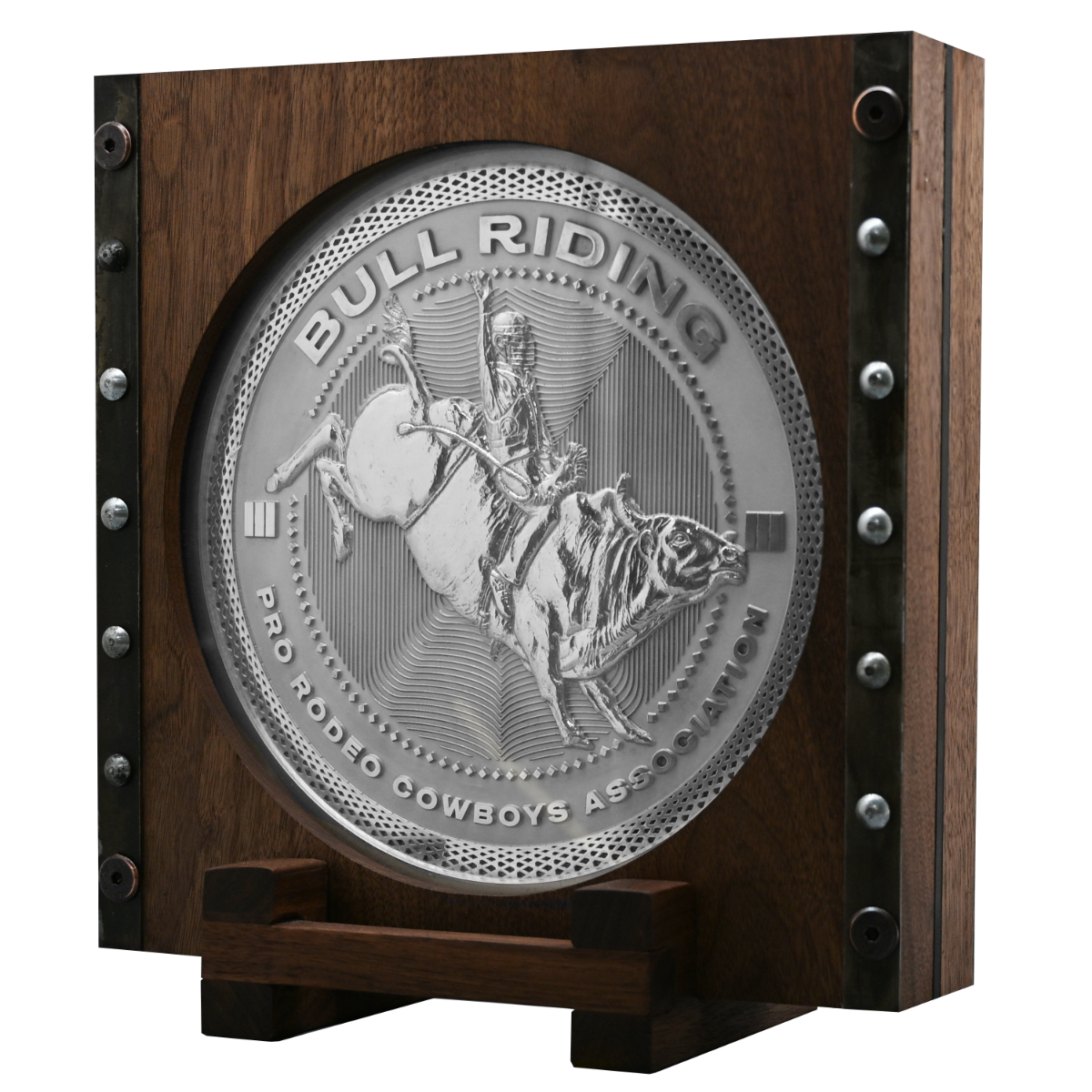 500 oz PRCA Bull Riding Silver Round                       