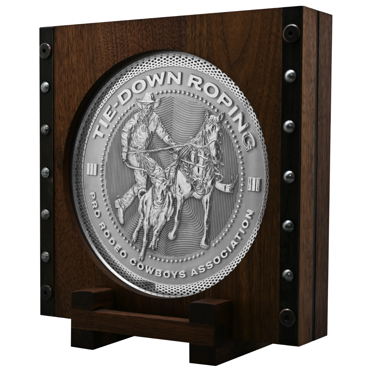 500 oz PRCA Tiedown Roping Silver Round                                
                            