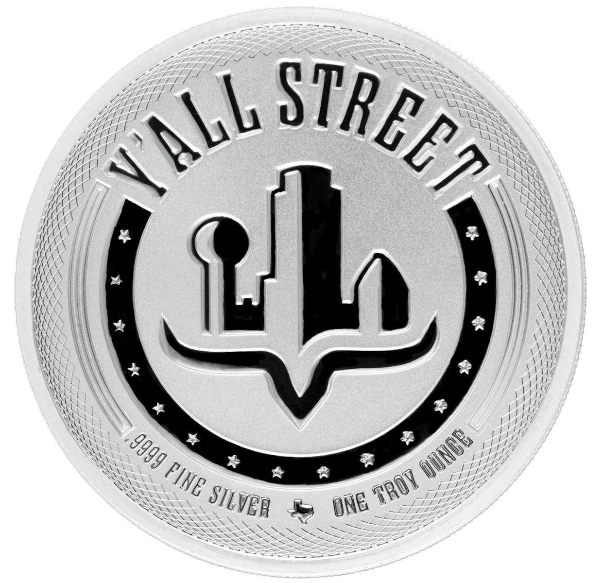 1 oz Y'all Street Silver Round