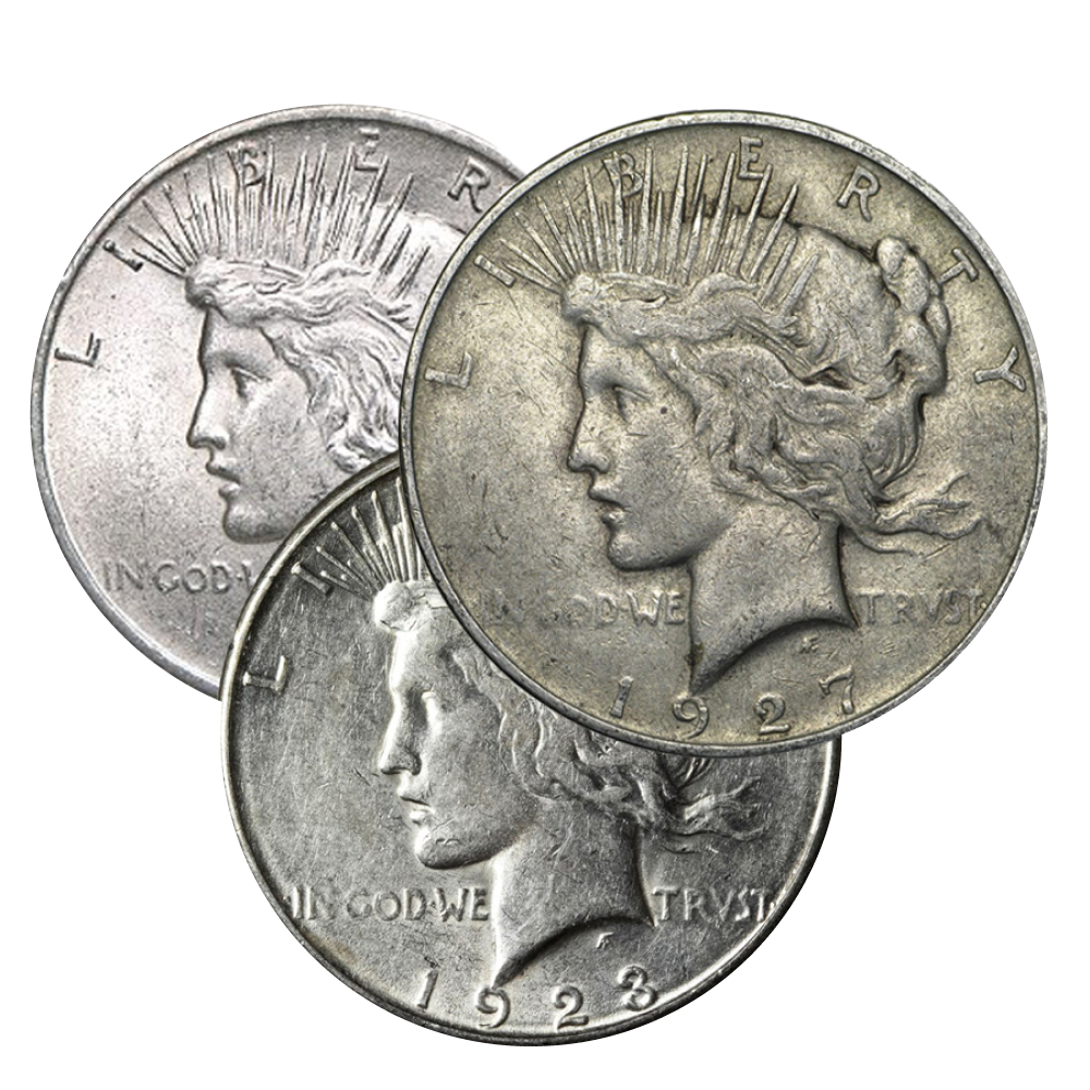 Varied Condition Peace Dollar