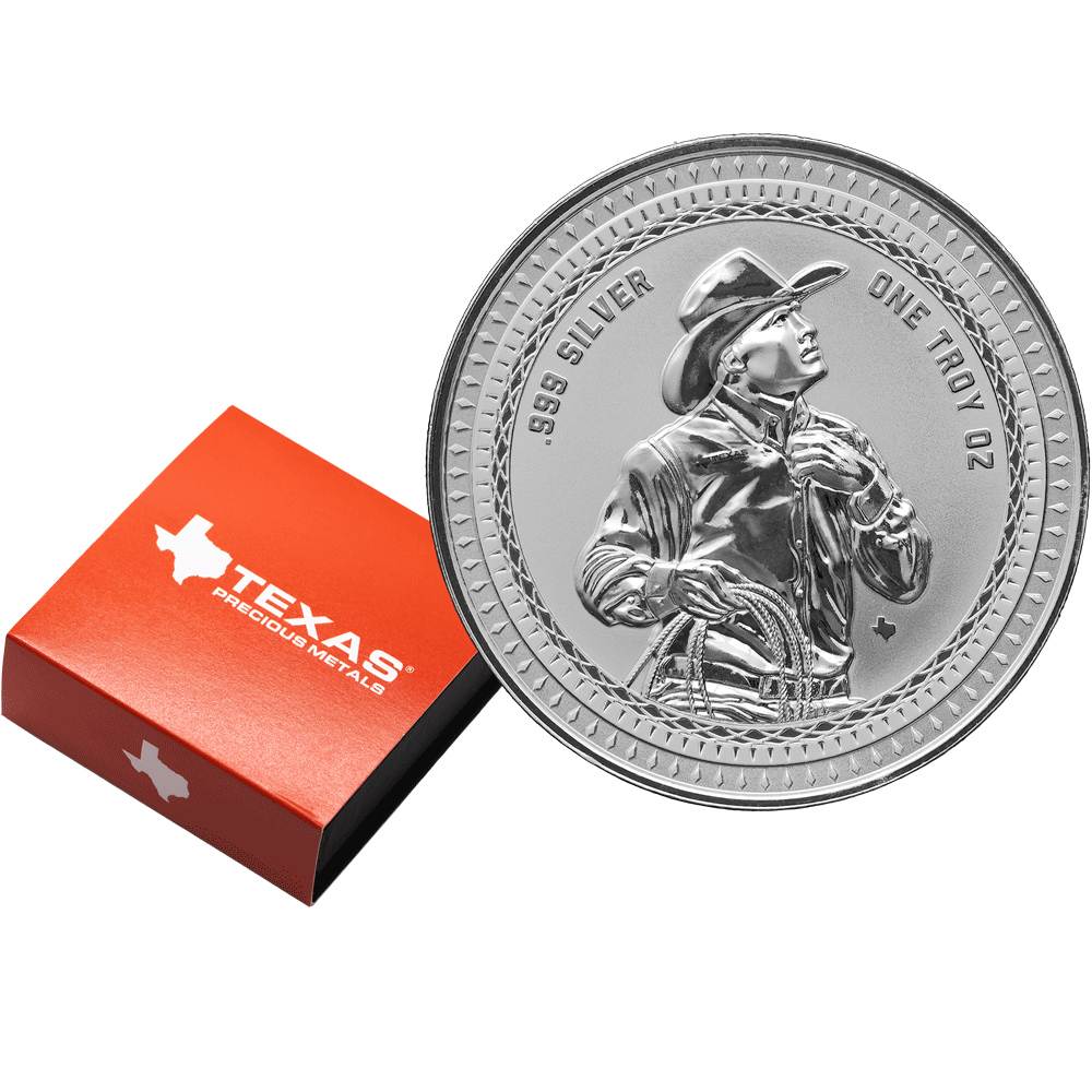 1 oz Riley Webb Silver Round (Reverse Proof) with Custom Box