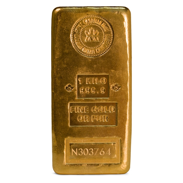 Royal Canadian Mint 1 Kilo
Gold Bar