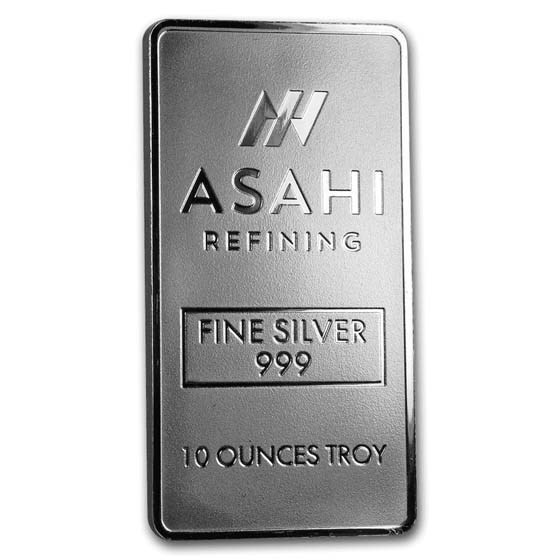 10 oz Asahi Silver Bar