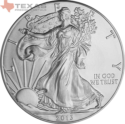 Obverse of
American Silver Eagle (Any Year)