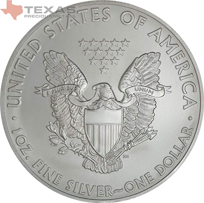 Reverse of
American Silver Eagle (Any Year)